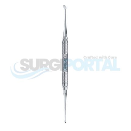 2/4 Molt DE Curette #6, Short Instrument
