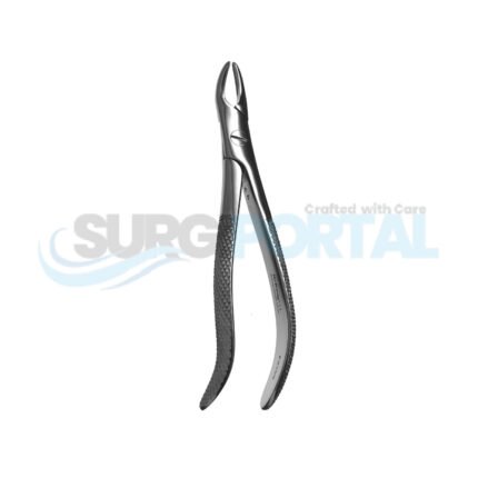 76S European Style Root Forceps, Serrated