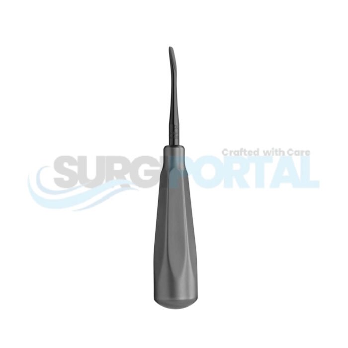 Luxating Elevator 4mm, Curved, Black Line - Image 1
