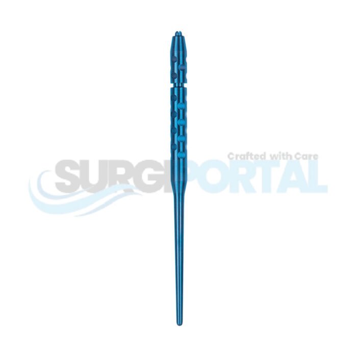 Microsurgical Scalpel Handle, Titanium - Image 1