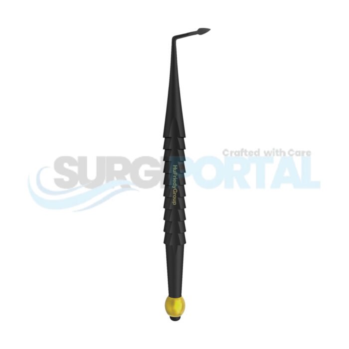 ProLux Spade, Right, Yellow, Black Line - Image 1