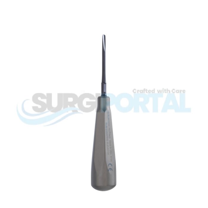 Slim Lux Elevator — 3 mm Tip, Short Straight — Black Line - Image 1