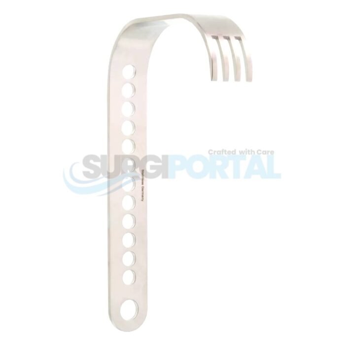 1 x 4″ Initial Incision Retractor – short - Image 1