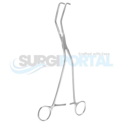 10 3/8″ Ochsner Aorta Clamp – 1×2 DeBakey Teeth