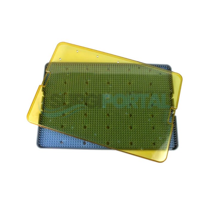 10 x 15 x 0.75 Large Tray Base with Lid and Silicone Mat - Image 1
