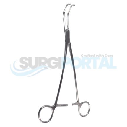 10″ Satinsky Vena Cava Clamp – 3.2cm Long, 8mm Deep Jaws