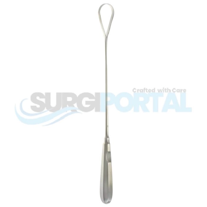 11 3/4″ Bumm (Recamier) Placenta Curette – Small Sharp 28mm - Image 1