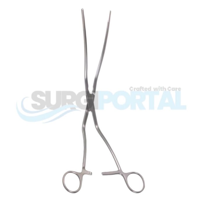12 1/2″ Cherry Supraceliac Clamp 2×3 Teeth - Image 1