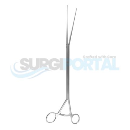 12-3/4″ VATS DeBakey Clamp – 10 mm Shaft, 65 mm DeBakey 1×2 Jaws