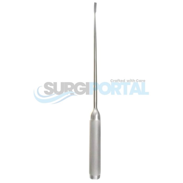 14" Osteotome – Curved, 1/4" Blade - Image 1