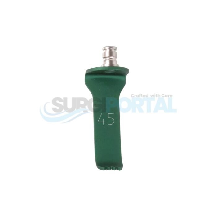14x45mm Image-Line micro blade – short teeth green Standard Blade - Image 1
