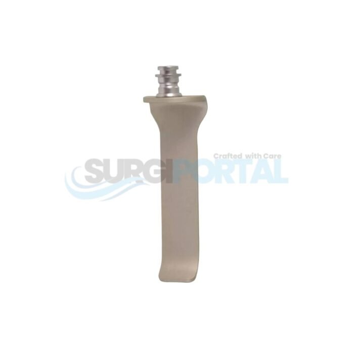 14x60mm Image-Line micro blade – blunt gold - Image 1