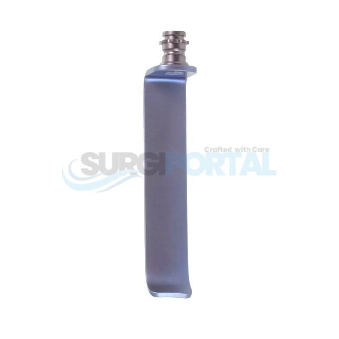 14x65mm Image-Line micro blade – blunt Blue Titanium Blade New Locking Hub - Image 1