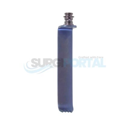 14x65mm Image-Line micro blade – short teeth Blue Titanium Blade