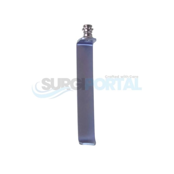 14x80mm Image-Line micro blade – blunt Blue Titanium Blade New Locking Hub - Image 1