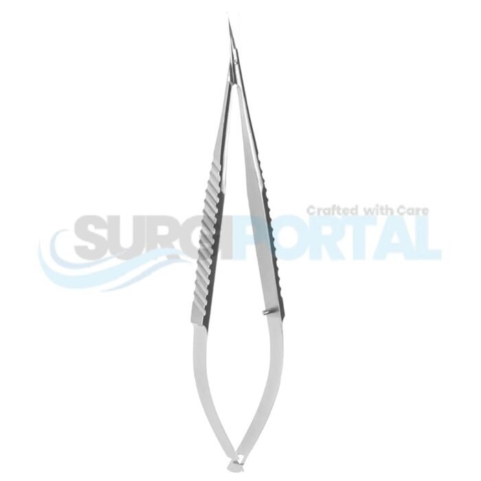 15cm Scissors, 19mm Curved Serrated Blades, 8mm Wide - Image 1