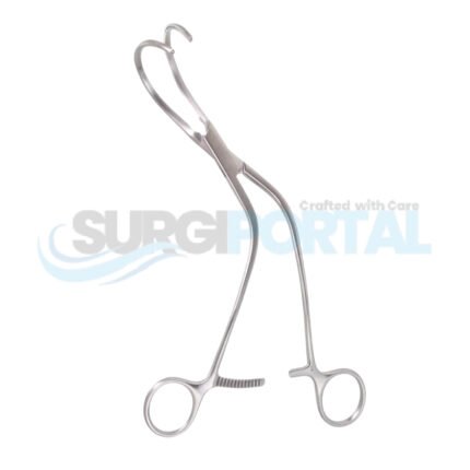 26cm Weber Aortic Clamp – Right