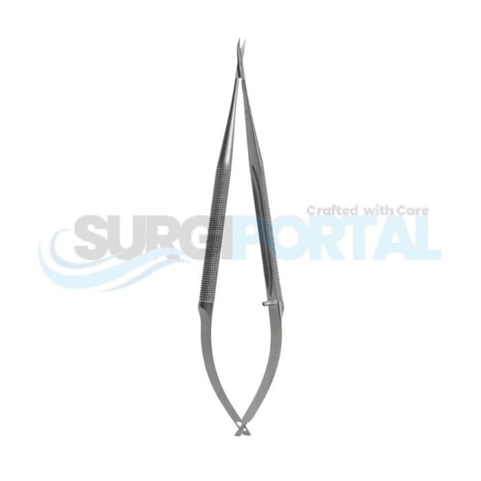 4 3/4" Adventia MS Scissors, 8mm Curved Blades - Image 1