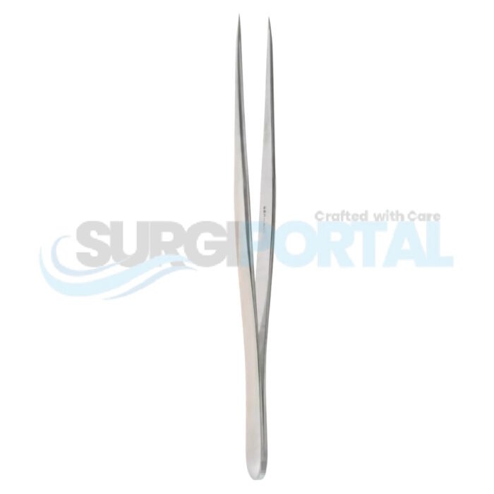 Jeweler Forceps – With Platform, Fine, 4 3/4″ - Image 1