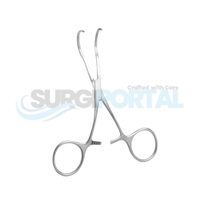 4 3/4″ Castaneda Clamp – Curved Shank Spoon - Image 1