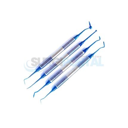 4 X Dental Composite Filling Instrument Set Titanium Coated Restorative Kit CE