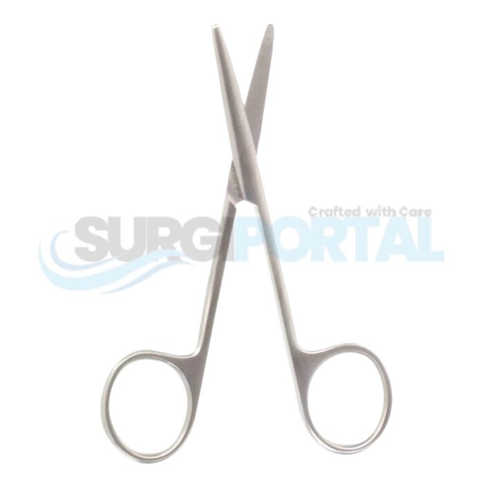 4″ Strabismus Scissors – Straight, Blunt/Blunt - Image 1