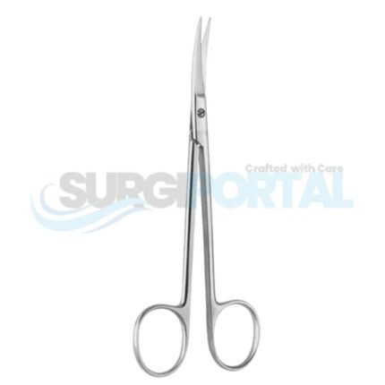 5 1/2" Joseph Scissors, Curved, Double Edge