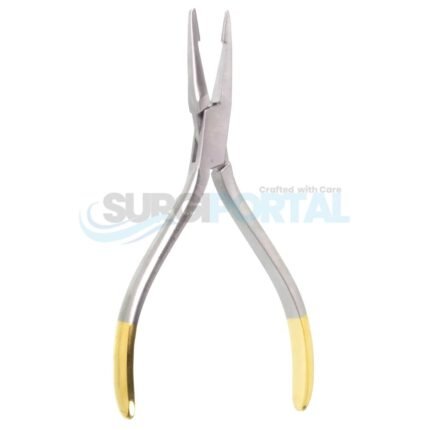 5 ½" Pin Pulling Forceps – TC, Side Groove