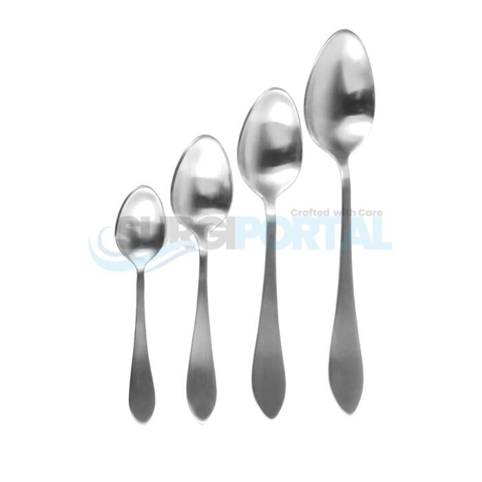 5 1/4" Surgical Spoon – Medium, 30mm Wide - Image 1