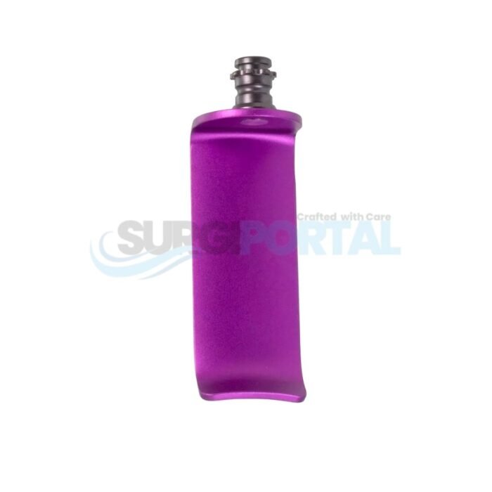 50mm Image-Line blade – blunt violet New Locking Hub - Image 1