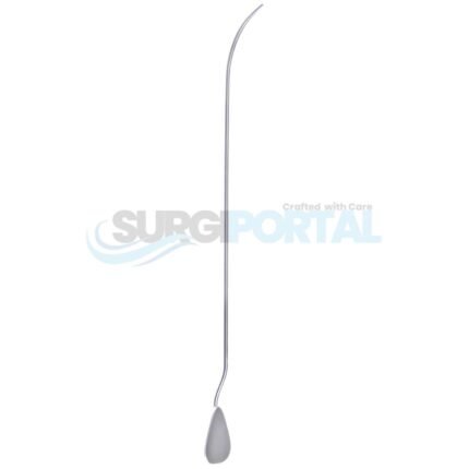 6 1/2" Lockhart-Mummery Fistula Probe – Slight Curve, Size 2