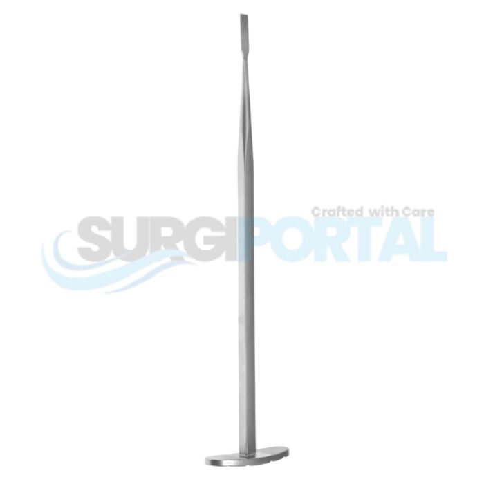 6 1/2″ Spatula Osteotome – Straight 8mm Tip - Image 1