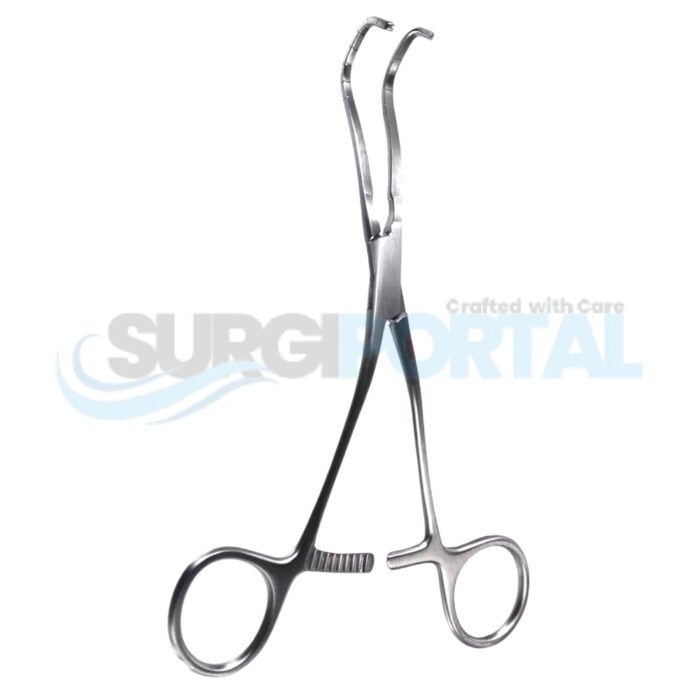 6 1/2″ Cooley Derra Anastomosis Clamp – Large Jaw - Image 1