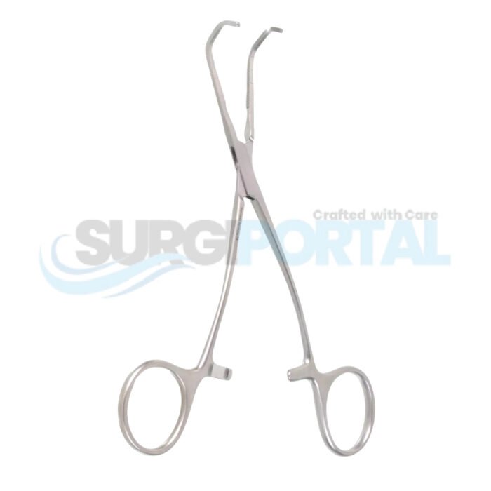 6″ Castaneda Clamp – Curved Shank, Medium - Image 1