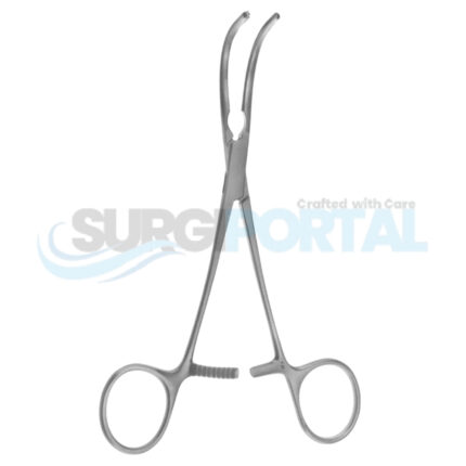 6″ DeBakey Peripheral Vascular Clamp – Curved Jaws