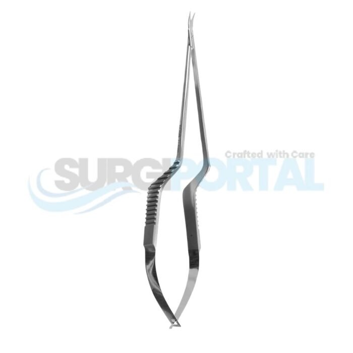 7 1/4" Jacobson Micro Scissors – Micro Blades, Curved - Image 1