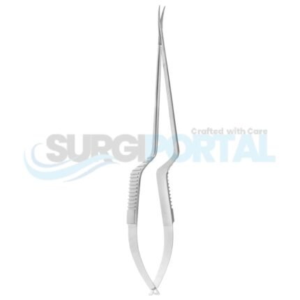 7 1/4" Micro Bay Scissors – Curved Up, Serrated