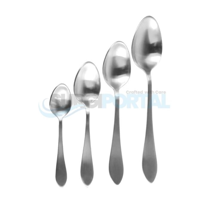 7 1/4" Surgical Spoon – Large, 40mm Wide - Image 1