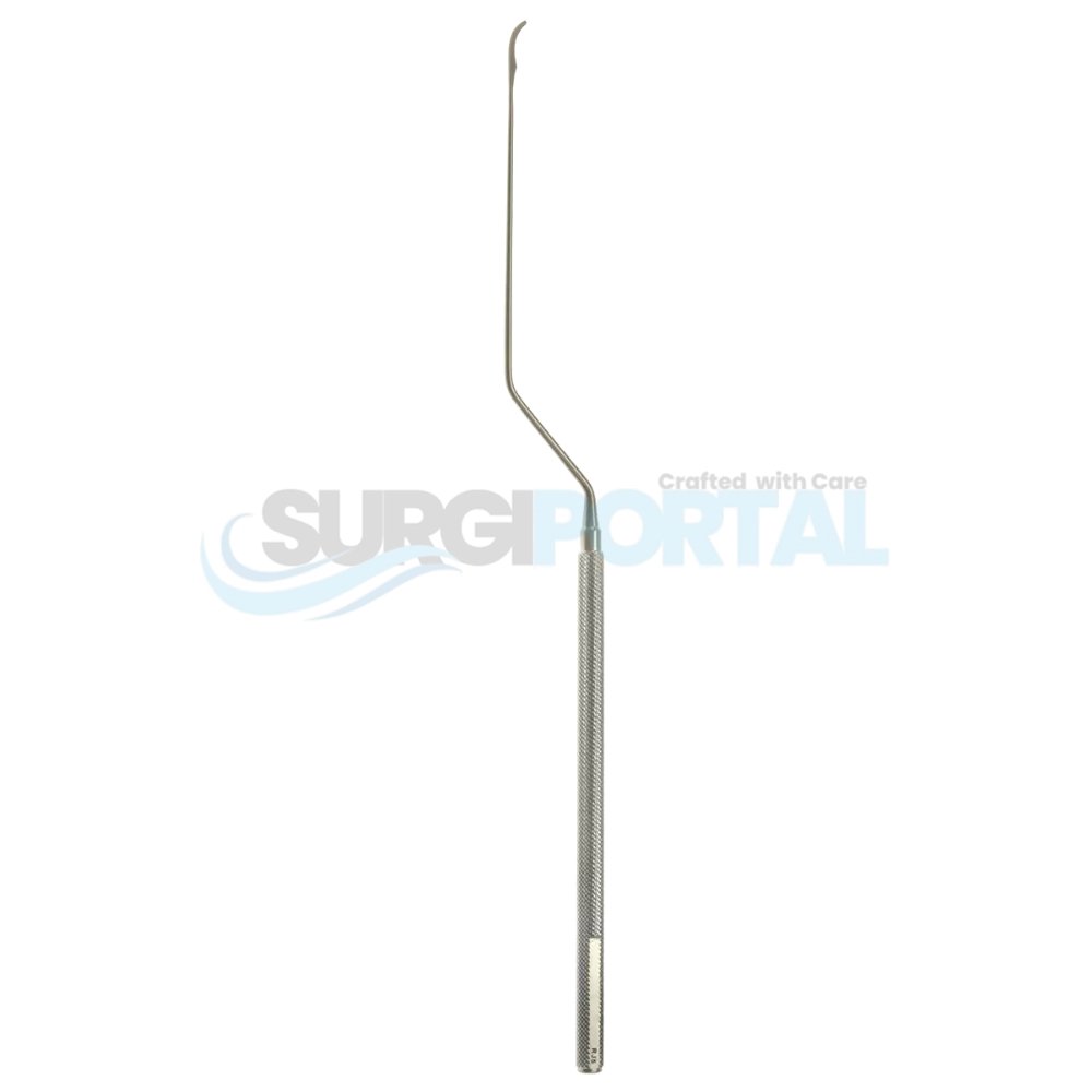 resized_processed_7 1 4 Yasargil Micro Knife bay hndl down Arachnoid 7¼" Yasargil Micro Knife – Bayonet Handle, Downward Arachnoid - Image 1