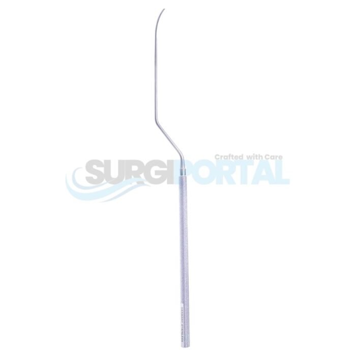 Yasargil Micro Raspatory – Bay Handle Slightly Curved – 7 ¼″ - Image 1