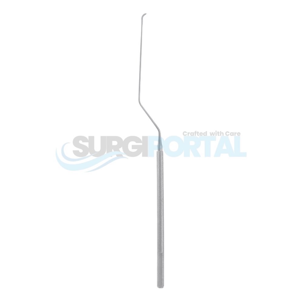 resized_processed_7 1 4 Yasargil Micro Vascular Knife Bay micro blade cvd down Yasargil Micro Vascular Knife – Bayonet Micro Blade Curved Down – 7 ¼″ - Image 1