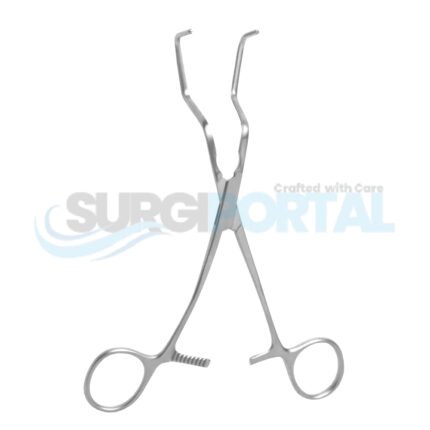 7 1/4″ Dale Improved Fem-Pop Anastomosis Clamp