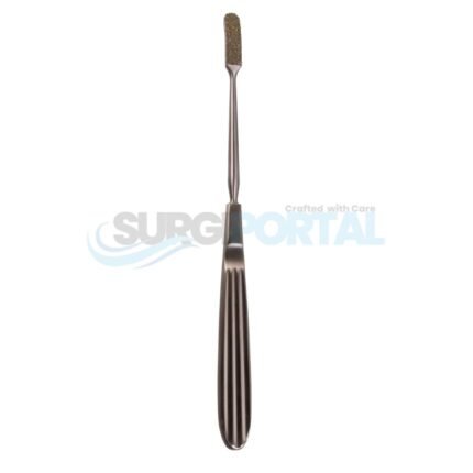 7 3/8 Diamond Surface Rasp Flat Curved Backward