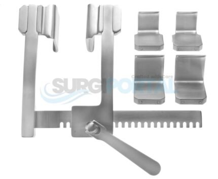 7 7/8" DeBakey Rib Spreaders – Children Size