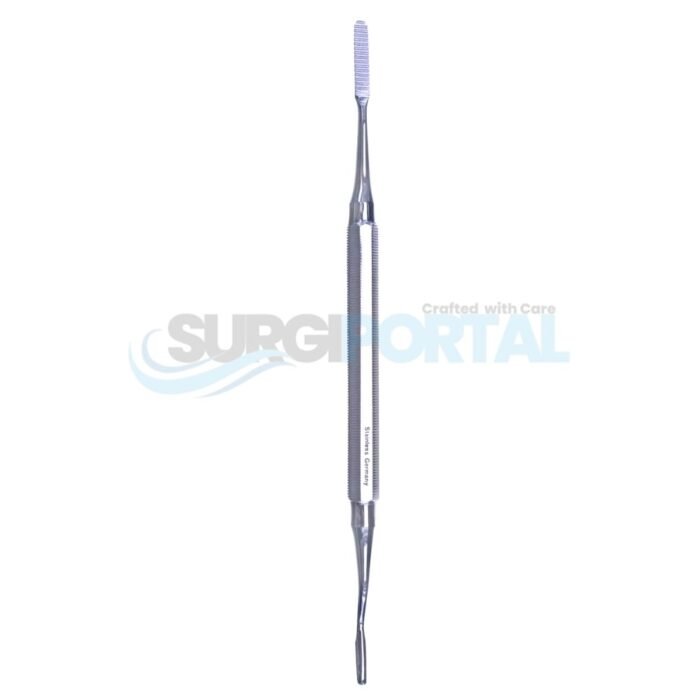 Bone Rasp 7" – 3mm & 4mm Double-Ended (64 Pattern) - Image 1