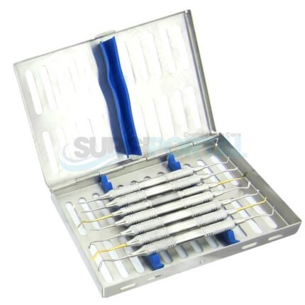 7Pcs Dental Composite Resin Filling Spatula Instrument Set
