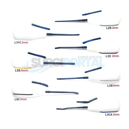 7pcs Dental Luxation Instruments Root Luxating Elevators Peiotomes Dental Care