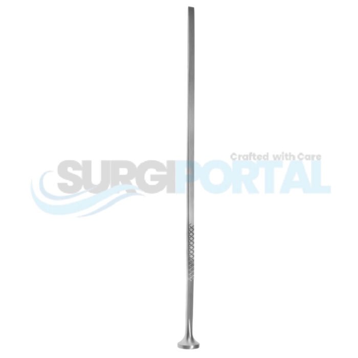 7″ Epker Osteotome – Curved 4mm - Image 1