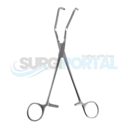 8 1/4″ Beck Aorta Clamp – Acutely Angled – 6.7 cm Jaw