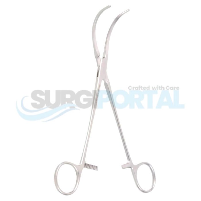 8 1/4″ Cooley Occlusion Clamp – 3.6cm Long - Image 1